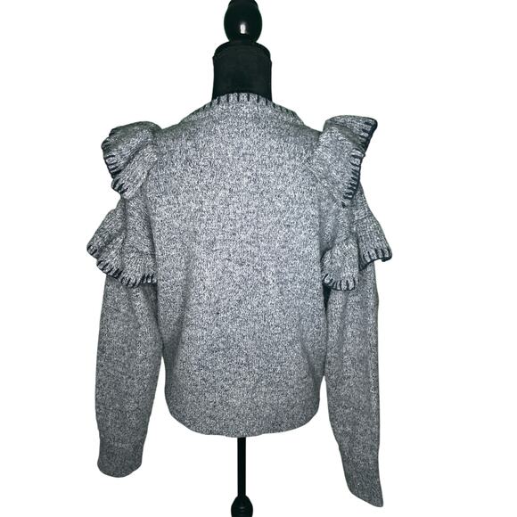 En Saison Women M Eclectic Grandma Cottagecore Granny Grunge Shabby Chic Ruffle - Picture 10 of 10